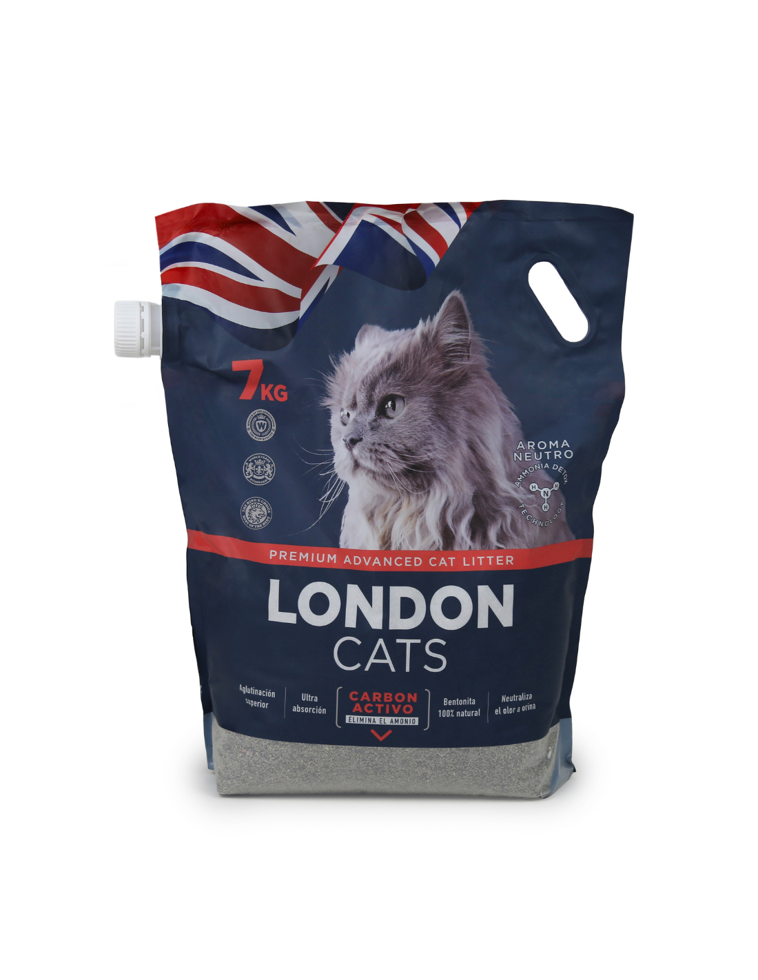 LONDON CATS ARENA 7KG CARBON ACTIVADO