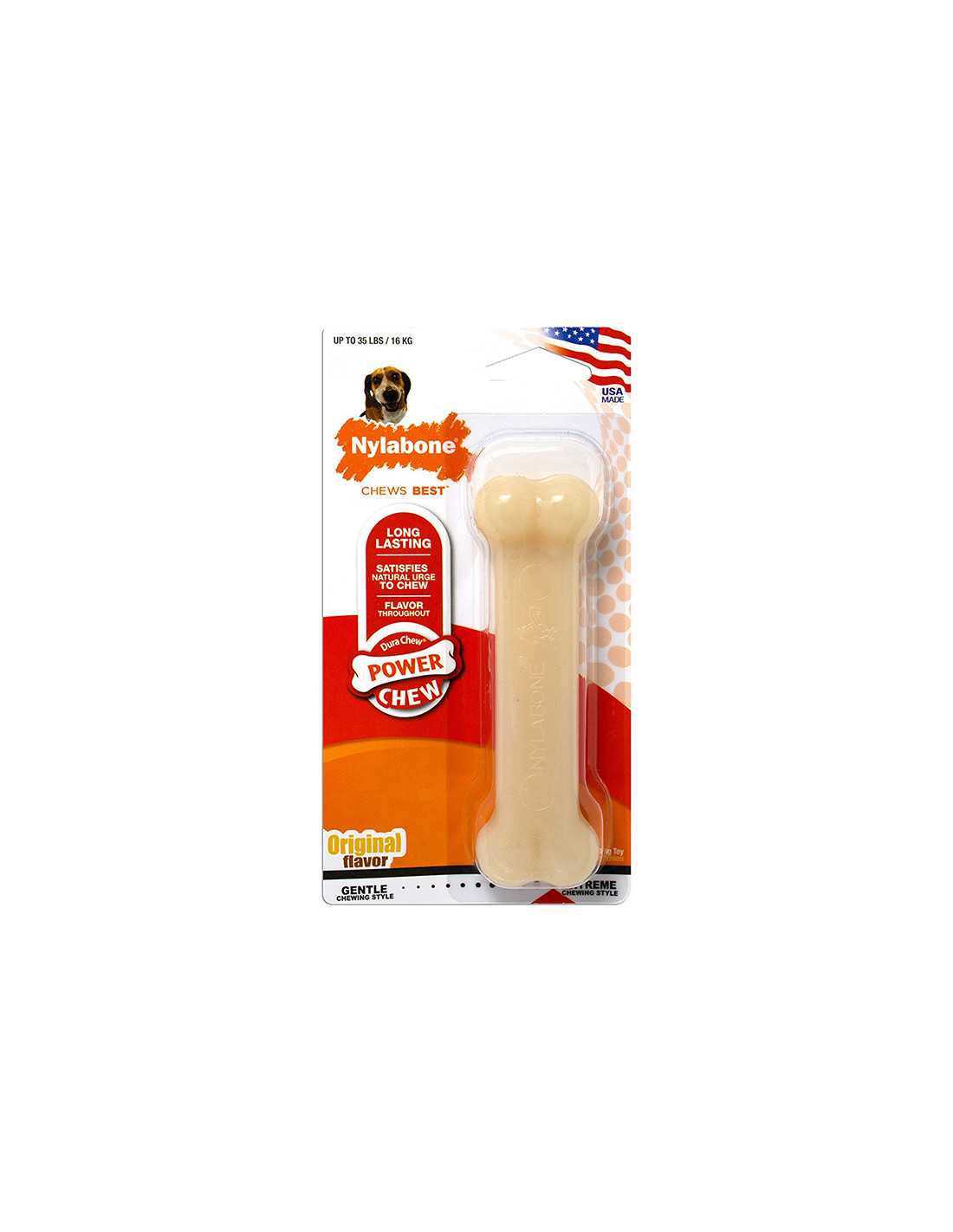 NYLABONE JUGUETE SABOR POLLO M