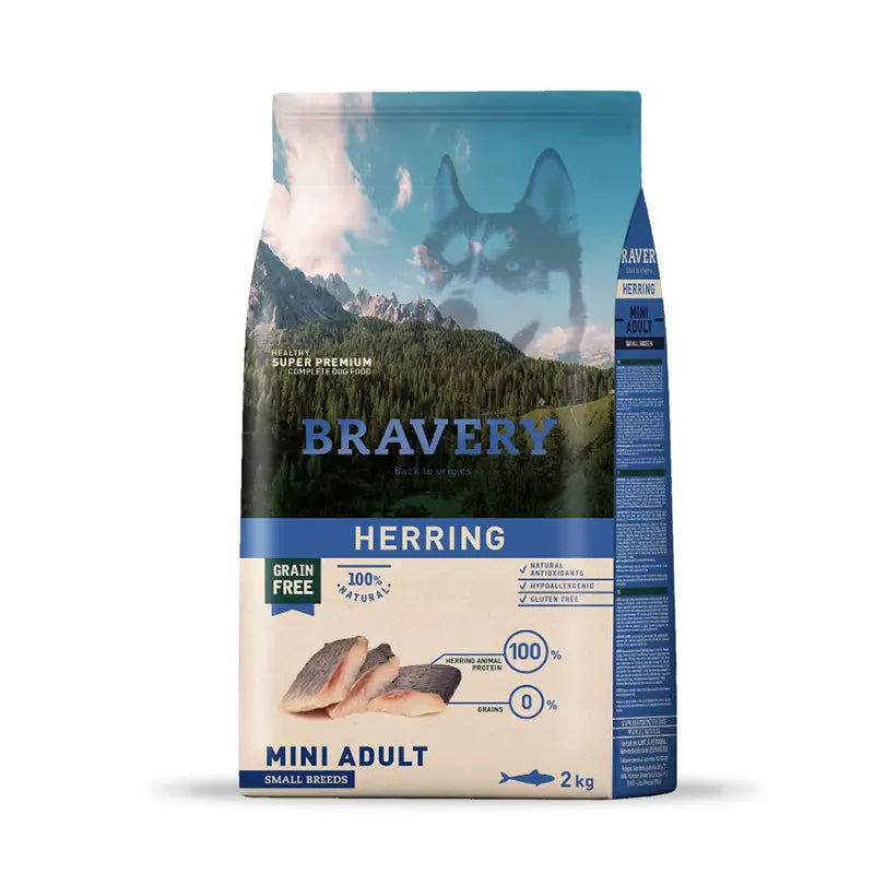 Bravery Herring Mini Adult small breeds - 2KG