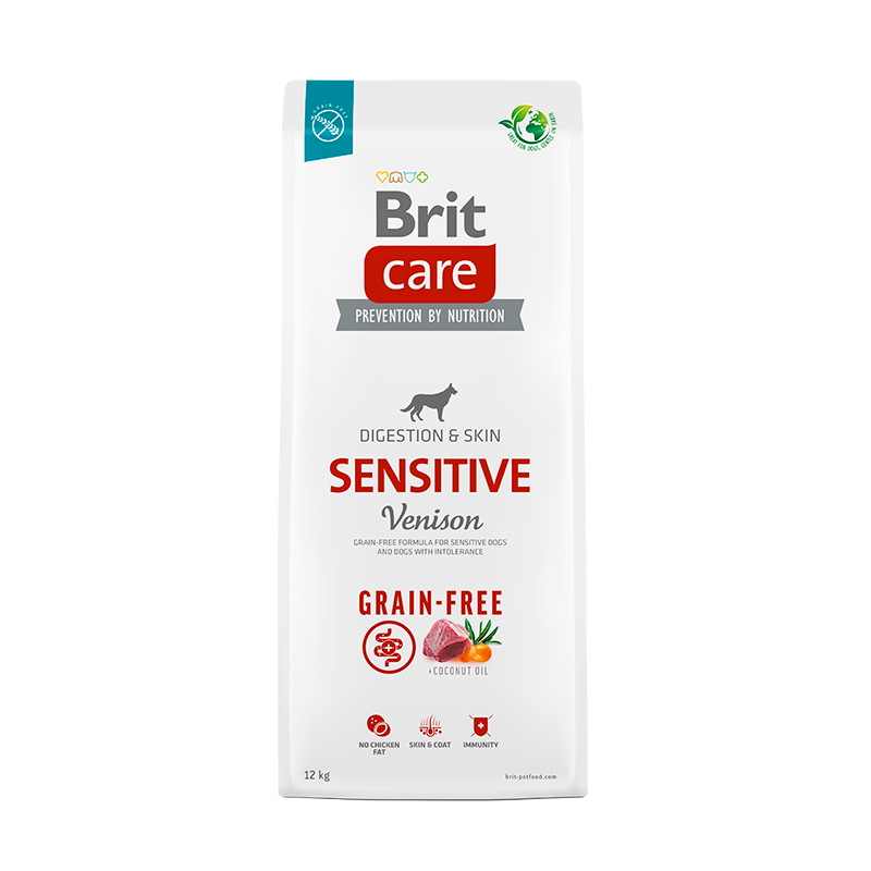 Brit Care Dog Sensitive Venison Grain Free 12 kgs